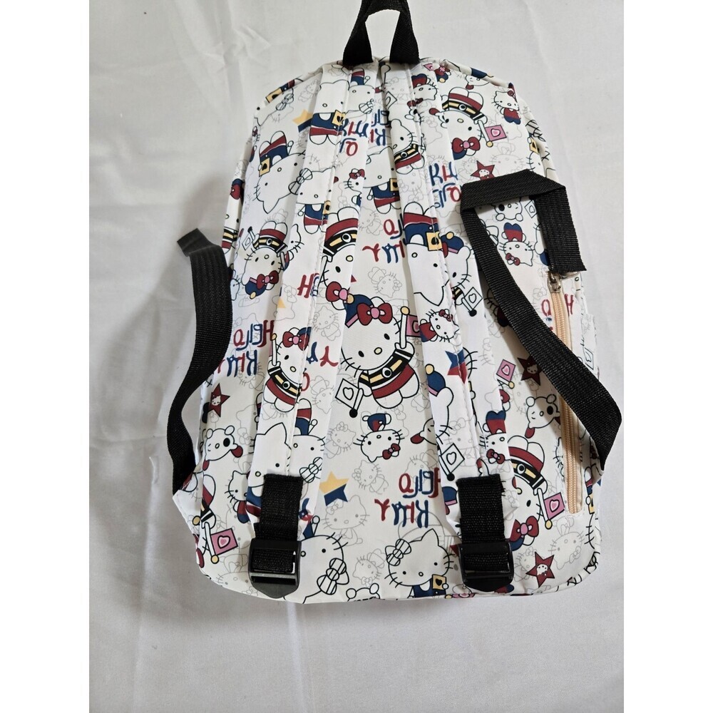 Hello Kitty Cute Printed Graffiti Schoolgirl Bags Large Capacity Backpack - Picture 6 of 10